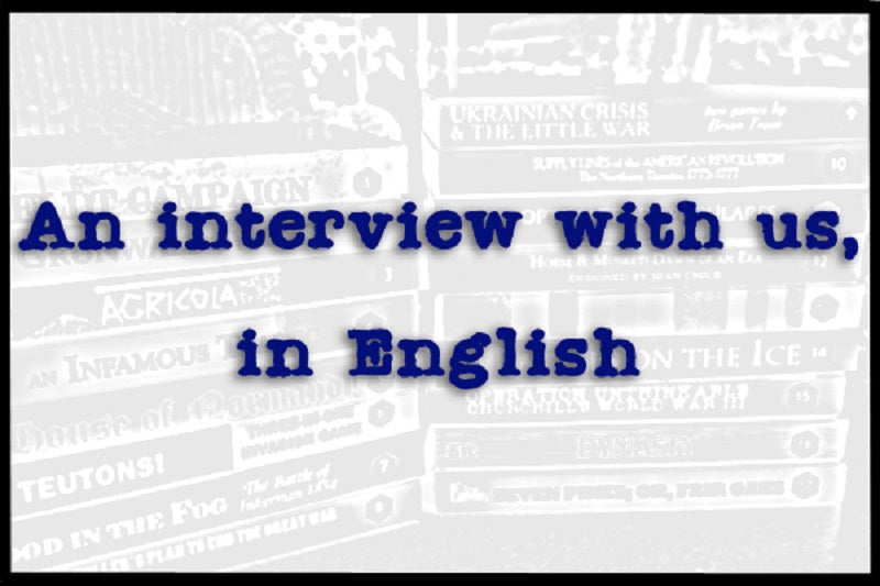 AN INTERVIEW WITH US, IN ENGLISH (by Mary & Tom Russell)