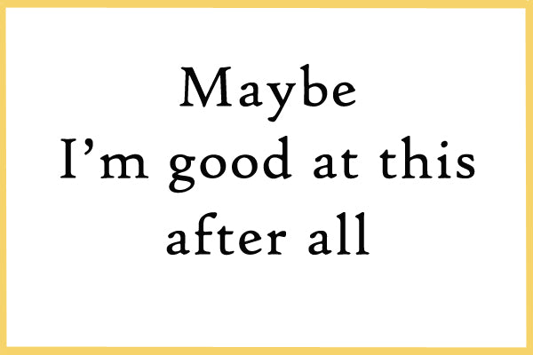 MAYBE I'M GOOD AT THIS AFTER ALL (by Tom Russell)