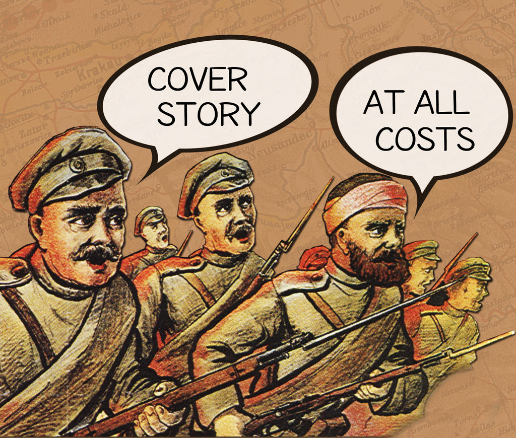 COVER STORY: AT ALL COSTS (by Tom Russell)