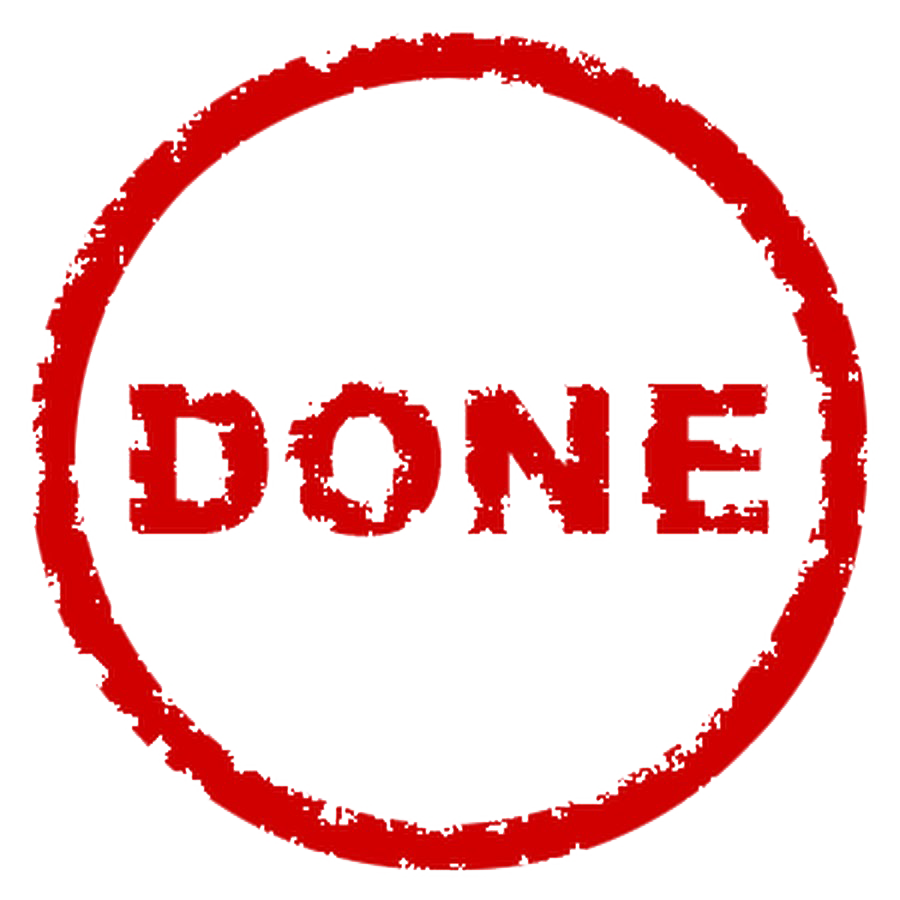 DONE (by Tom Russell)