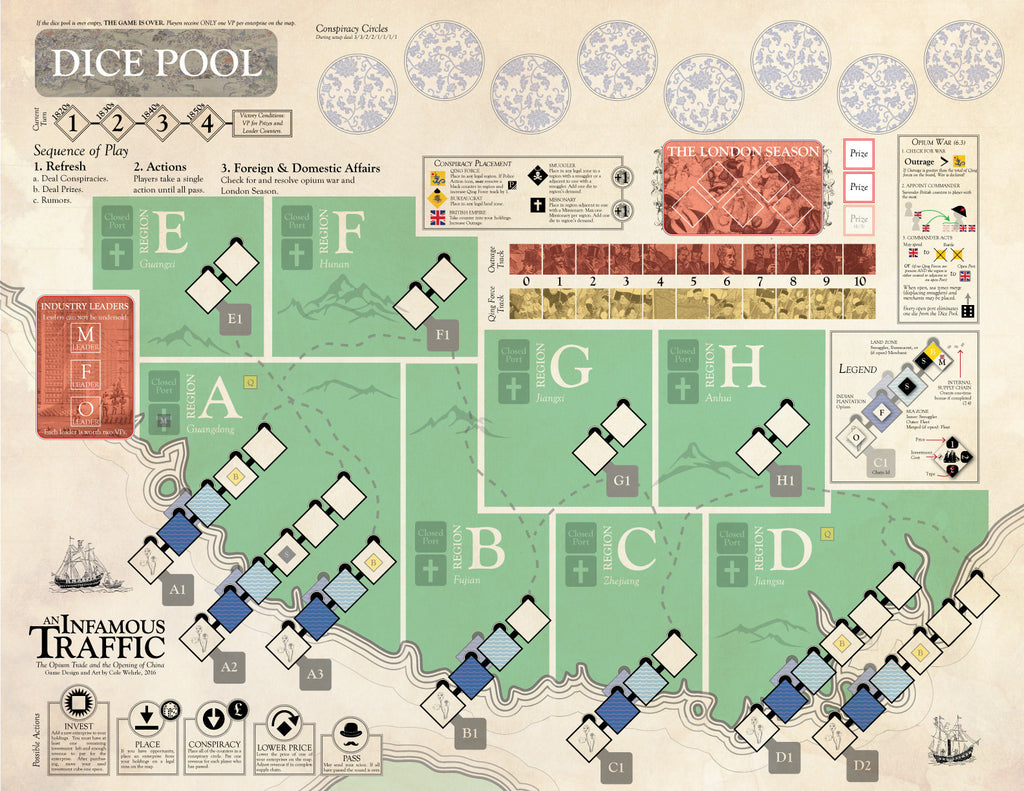 CARTOGRAPHY: AN INFAMOUS TRAFFIC (by Cole Wehrle)