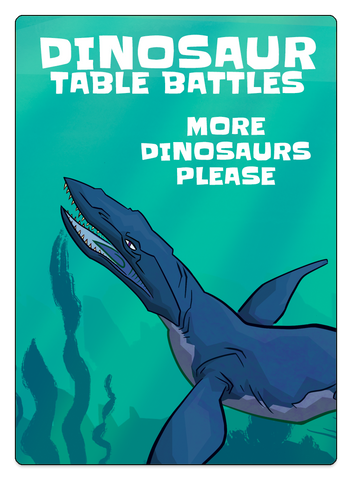 More Dinosaurs, Please