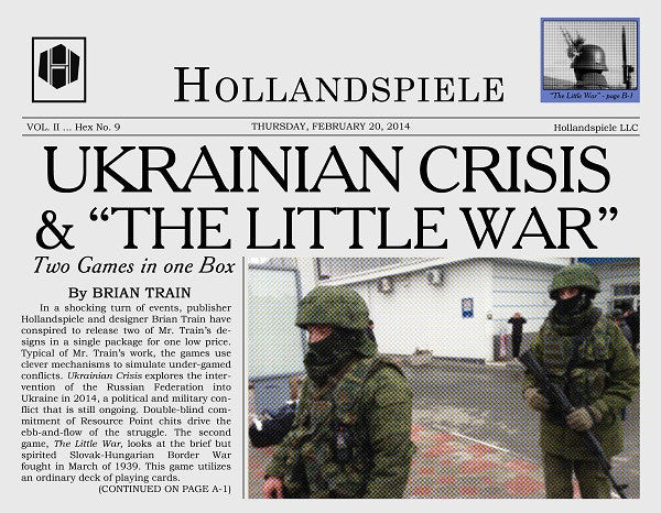 COVER STORY: UKRAINIAN CRISIS & THE LITTLE WAR (by Tom Russell)