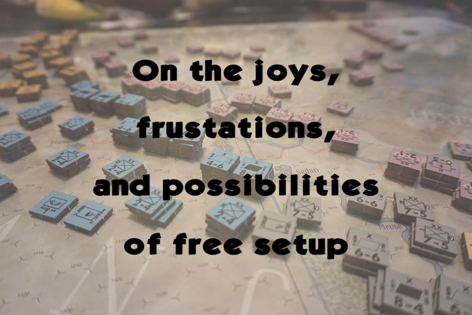 FROM THE ARCHIVES: ON THE JOYS, FRUSTRATIONS, AND POSSIBILITIES OF FREE SET-UP (by Tom Russell)