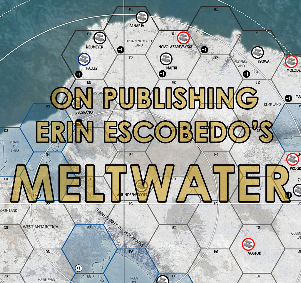 ON PUBLISHING ERIN ESCOBEDO'S MELTWATER (by Amabel Holland)