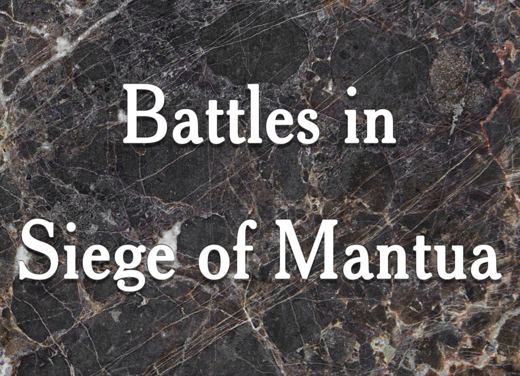 BATTLES IN SIEGE OF MANTUA (by Amabel Holland)
