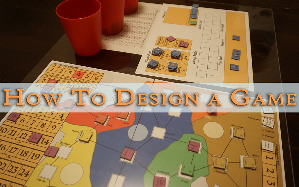 FROM THE ARCHIVES: HOW TO DESIGN A GAME (by Tom Russell)
