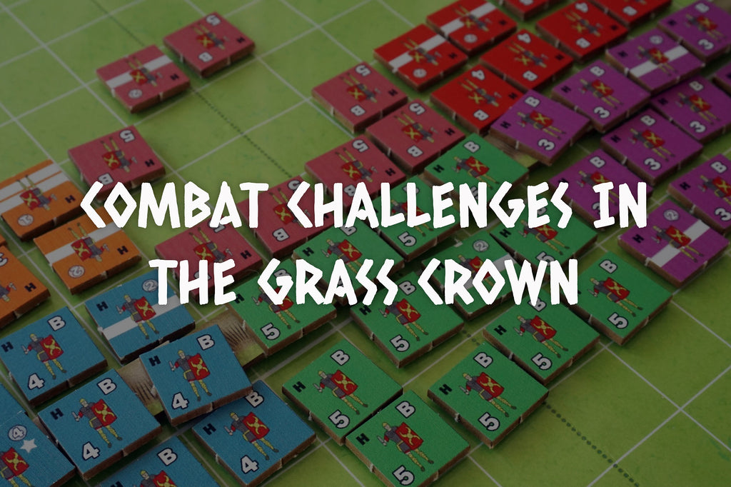 COMBAT CHALLENGES IN THE GRASS CROWN (by Amabel Holland)