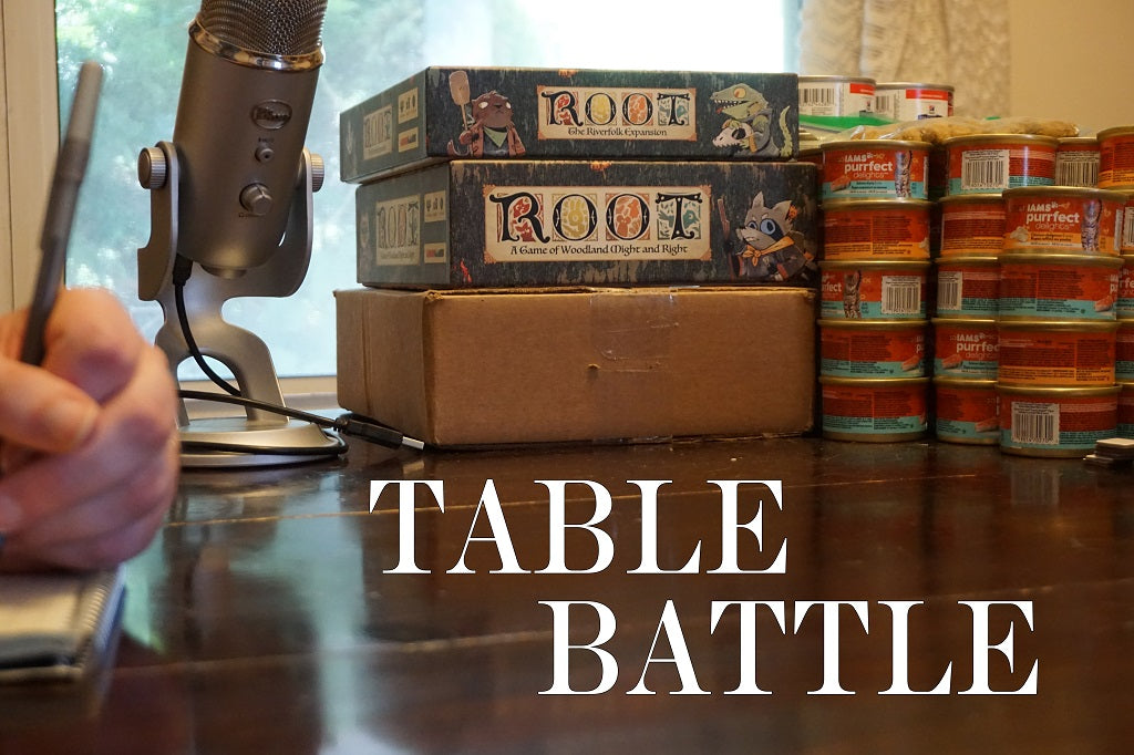 FROM THE ARCHIVES: TABLE BATTLE (by Tom Russell)