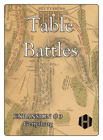 Table Battles Expansion No. 3: Gettysburg